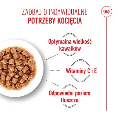 Royal Canin Sterilised Kitten, w sosie