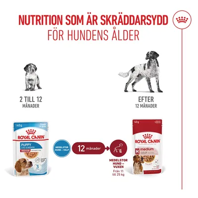 Royal Canin Medium Puppy i sås