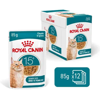Royal Canin Ageing 15+ Chunks in Gravy
