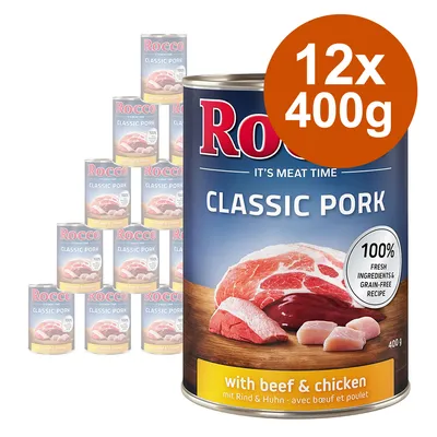 Ekonomipack: Rocco Classic Pork 12 x 400 g