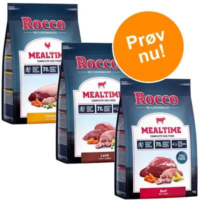 Blandet prøvepakke: Rocco Mealtime