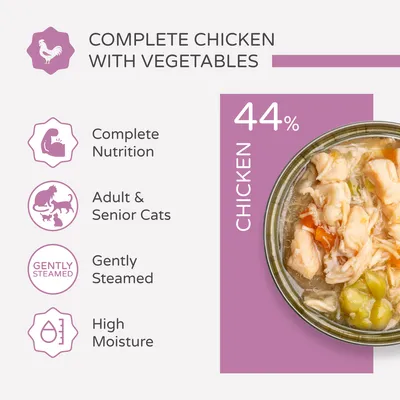 thrive Complete Saver Pack 24 x 75g - cat wet food - Chicken with Vegetables thrive Complete Saver Pack 24 x 75g - cat wet food - Chicken with Vegetables