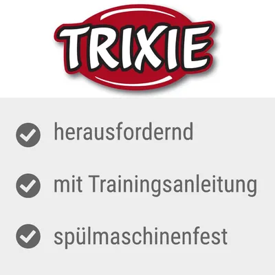 TRIXIE. herausfordernd, mit Trainingsanleitung, spülmaschinenfest (tysk text).