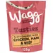 Wagg Tasties Tasty Chunks with Chicken, Ham & Beef