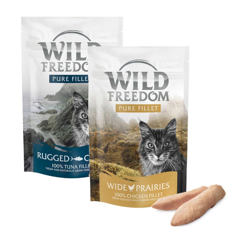 Wild Freedom Snack Filete 2 x 100 g para gatos - Pack de prueba