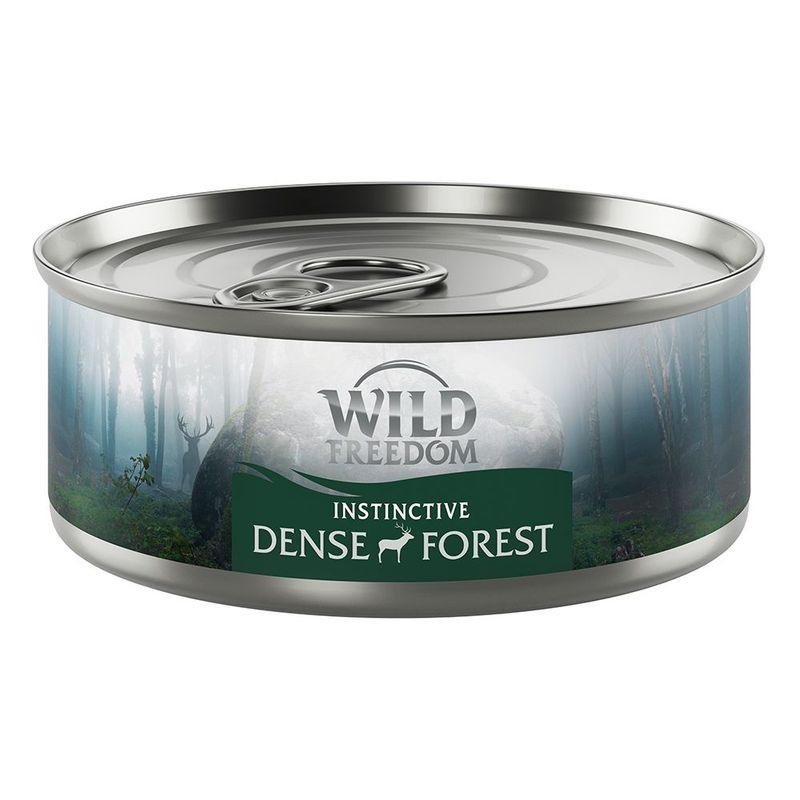6,5 kg Wild Freedom + 6 x 70 g "Instinctive" -märkäruokaa erikoishintaan!