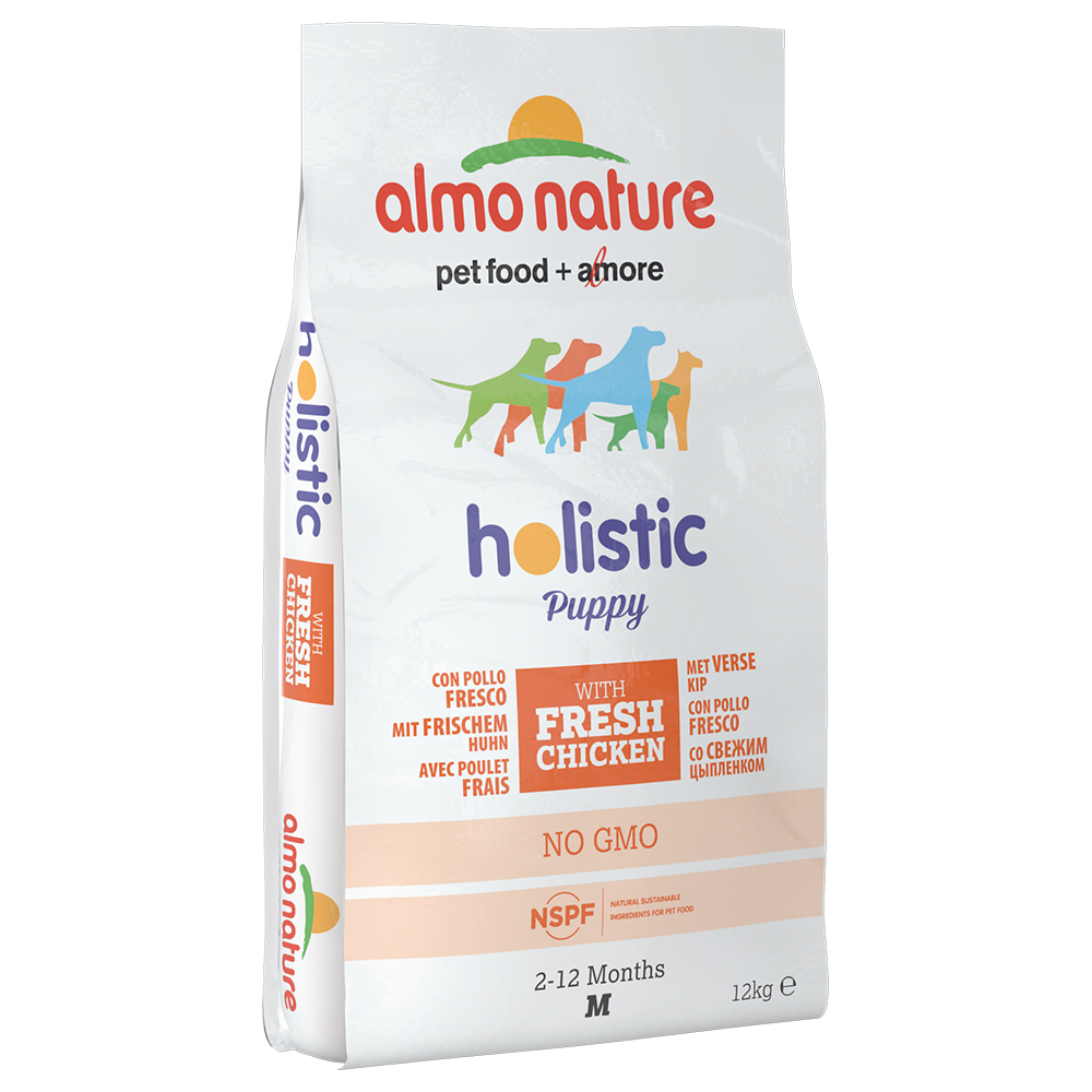 Fotografie produktu: Almo Holistic Medium Puppy kuře & rýže - 12 kg