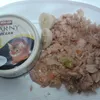 Atun blanco y huevo de codorniz
