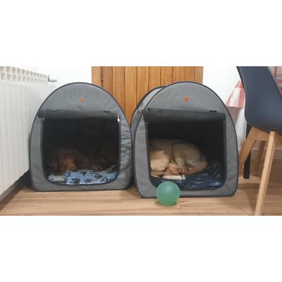 Caseta comoda para perros medianos y grandes
