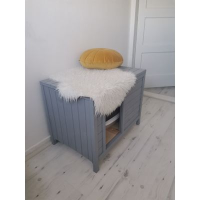 Hondenhok als kattenhuis