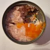 Chicken and tuna with papaya