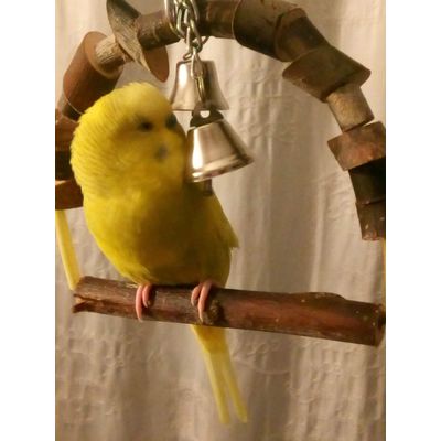 Bells instead of rope and straws at bottom