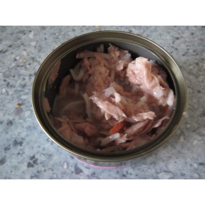 Thunfisch und Krebsfleisch