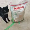 Ella feliz con sus pellets