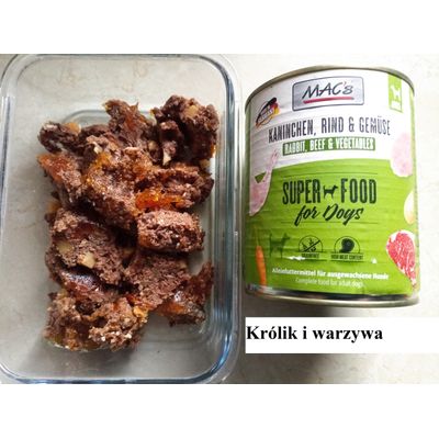 Krolik i warzywa