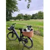 Fahrradkorb mit Hund 
