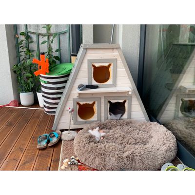 house with insulation made by us
