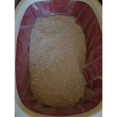 sac transparent litière