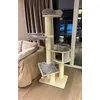 Grey cat tree