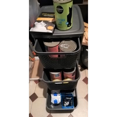 Tasty storage in the pantry