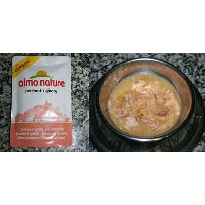 Salmón y calabaza