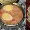 Atún blanco y huevos de codorniz