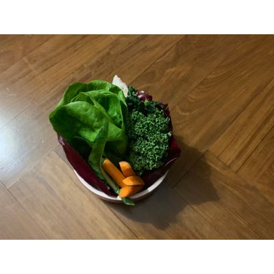 veggies in a cute bowl