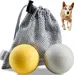 PiuPet® Balle pour Chien I 6,5cm I Rebondissante I Set de 2 Jouets Chien