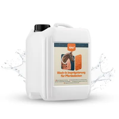 nimo® Imperméabilisation Wash-In pour couvertures de chevaux