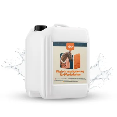 nimo® Imperméabilisation Wash-In pour couvertures de chevaux