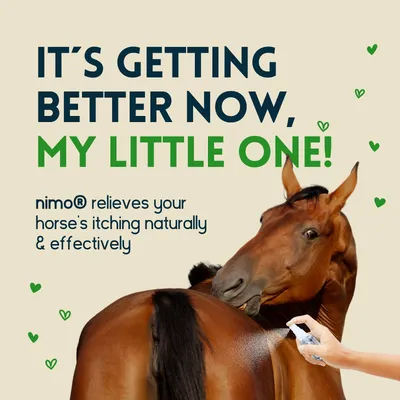nimo® spray de soin pour la peau des chevaux