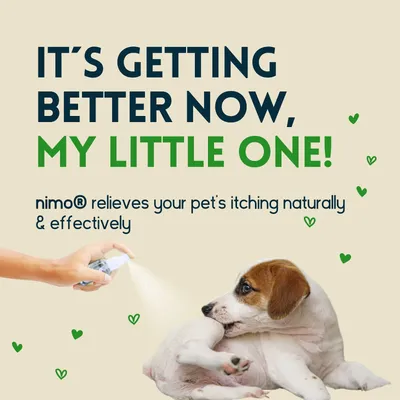 nimo® spray de soin pour la peau des animaux demestiques