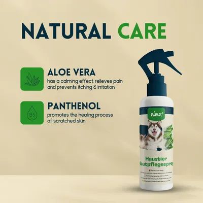 nimo® spray de soin pour la peau des animaux demestiques