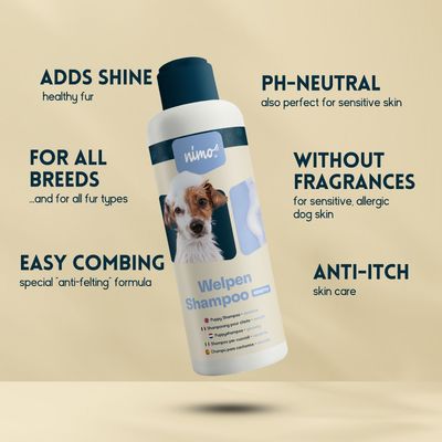 nimo® shampooing pour chiots sensitif