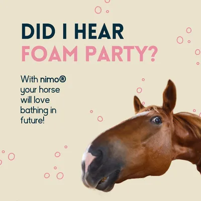 nimo® shampooing pour chevaux sensitif