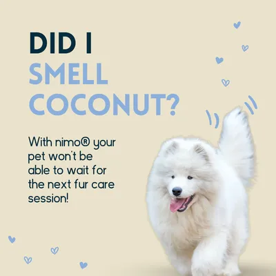 nimo® spray de soin du pelage à la noix de coco pour chiens et chats