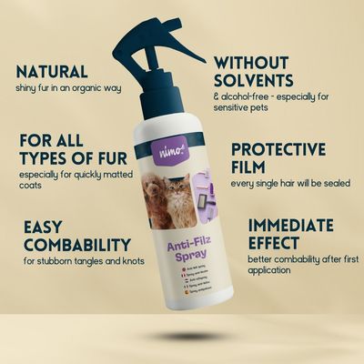 nimo® spray anti feutre pour chiens, chats