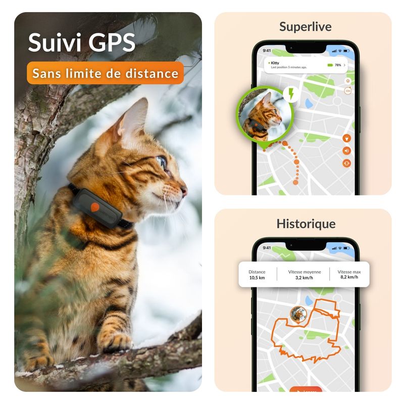 Weenect XS - Mini GPS pour chat