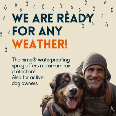 nimo® spray imperméabilisant pour vêtements fonctionnels