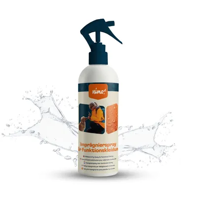 nimo® spray imperméabilisant pour vêtements fonctionnels