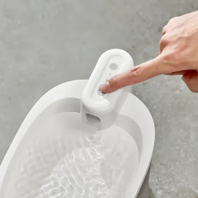 AstroPet Fontaine sans fil pour animaux domestiques Pisces Series