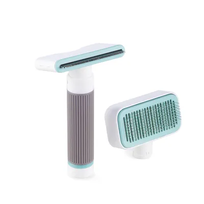 AstroPet Brosse à cheveux pour animaux domestiques avec lampe UV