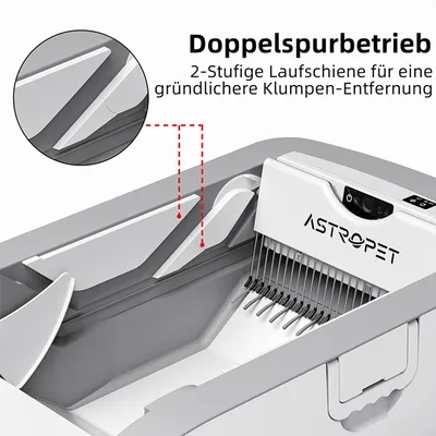 AstroPet - Bac à litière autonettoyant - Helios Series