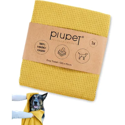 PiuPet® Serviette Microfibre pour Chien I Lingette Nettoyante PiuPet® Serviette Microfibre pour Chien I Lingette Nettoyante