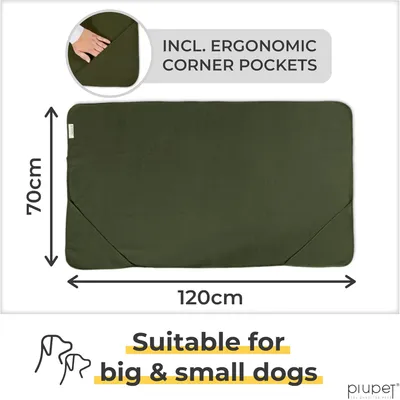 PiuPet® Serviette Microfibre pour Chien I Lingette Nettoyante