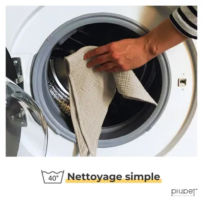 PiuPet® Bandanas pour Chiens I Lot de 2 I Jaune/Gris I Accessoires Chiens