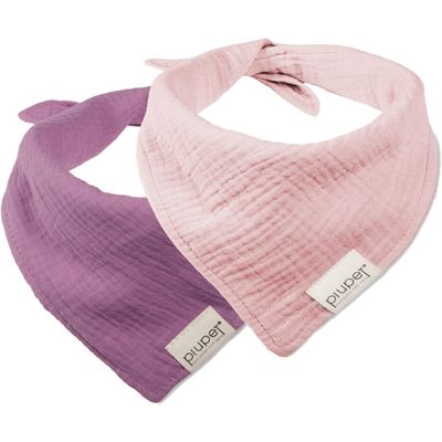 PiuPet® Bandanas pour Chiens I Lot de 2 I Jaune/Gris I Accessoires Chiens