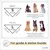 PiuPet® Hundehalstuch I 2er Set Hundehalstücher I Hundezubehör
