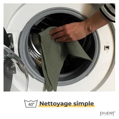 PiuPet® Bandanas pour Chiens I Lot de 2 I Noir/Vert I Accessoires Chiens