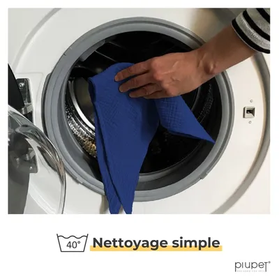 PiuPet® Bandanas pour Chiens – Lot de 2 Bleu/Turquoise | Accessoires